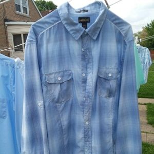 Men's Helix Long Sleeve Shirt. Size XXL